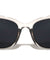 Carbon Fiber Temple Pattern Classic Square Wholesale Sunglasses