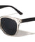 Carbon Fiber Temple Pattern Classic Square Wholesale Sunglasses