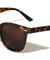 Carbon Fiber Temple Pattern Classic Square Wholesale Sunglasses