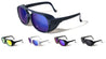 Side Eye Shields Color Mirror Sports Aviators Wholesale Sunglasses