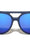 Side Eye Shields Color Mirror Sports Aviators Wholesale Sunglasses