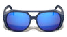 Side Eye Shields Color Mirror Sports Aviators Wholesale Sunglasses