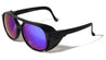 Side Eye Shields Color Mirror Sports Aviators Wholesale Sunglasses