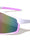 Color Mirror One Piece Shield Lens Duotone Sports Wholesale Sunglasses