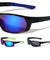 Color Mirror Lens Rectangle Sports Wholesale Sunglasses