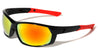 Color Mirror Lens Rectangle Sports Wholesale Sunglasses