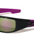 Temple Fire Print Color Mirror Lens Rectangle Sports Wholesale Sunglasses