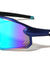 Color Mirror One Piece Shield Lens Cutout Accent Sports Wholesale Sunglasses