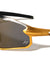 Color Mirror One Piece Shield Lens Cutout Accent Sports Wholesale Sunglasses