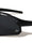 Color Mirror One Piece Shield Lens Cutout Accent Sports Wholesale Sunglasses