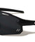 Color Mirror One Piece Shield Lens Cutout Accent Sports Wholesale Sunglasses