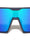 Color Mirror One Piece Shield Lens Rectangle Sports Wholesale Sunglasses