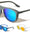 Color Mirror Side Rim Shield Sports Aviators Wholesale Sunglasses