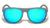 Color Mirror Side Rim Shield Sports Aviators Wholesale Sunglasses
