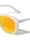 Color Mirror Side Rim Shield Sports Aviators Wholesale Sunglasses