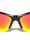 Color Mirror Semi Rimless Lens Wrap Around Sports Wholesale Sunglasses