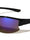 Color Mirror Semi Rimless Lens Wrap Around Sports Wholesale Sunglasses