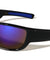 Color Mirror Wide Rectangle Sports Wholesale Sunglasses