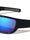 Color Mirror Wide Rectangle Sports Wholesale Sunglasses