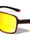 Frosted Crystal Color Mirror One Piece Shield Squared Sports Wholesale Sunglasses