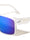 Frosted Crystal Color Mirror One Piece Shield Rectangle Sports Wholesale Sunglasses