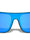 Color Mirror One Piece Shield Lens Duotone Square Wholesale Sunglasses