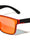 Color Mirror One Piece Shield Lens Duotone Square Wholesale Sunglasses