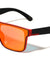Color Mirror One Piece Shield Lens Duotone Square Wholesale Sunglasses