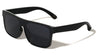 Color Mirror One Piece Shield Lens Duotone Square Wholesale Sunglasses