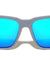 Color Mirror Vertical Ribbed Pattern Squared Sports Wholesale Sunglasses