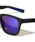 Color Mirror Vertical Ribbed Pattern Squared Sports Wholesale Sunglasses