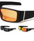 Hinge Accent Bar Rectangle Wholesale Sunglasses