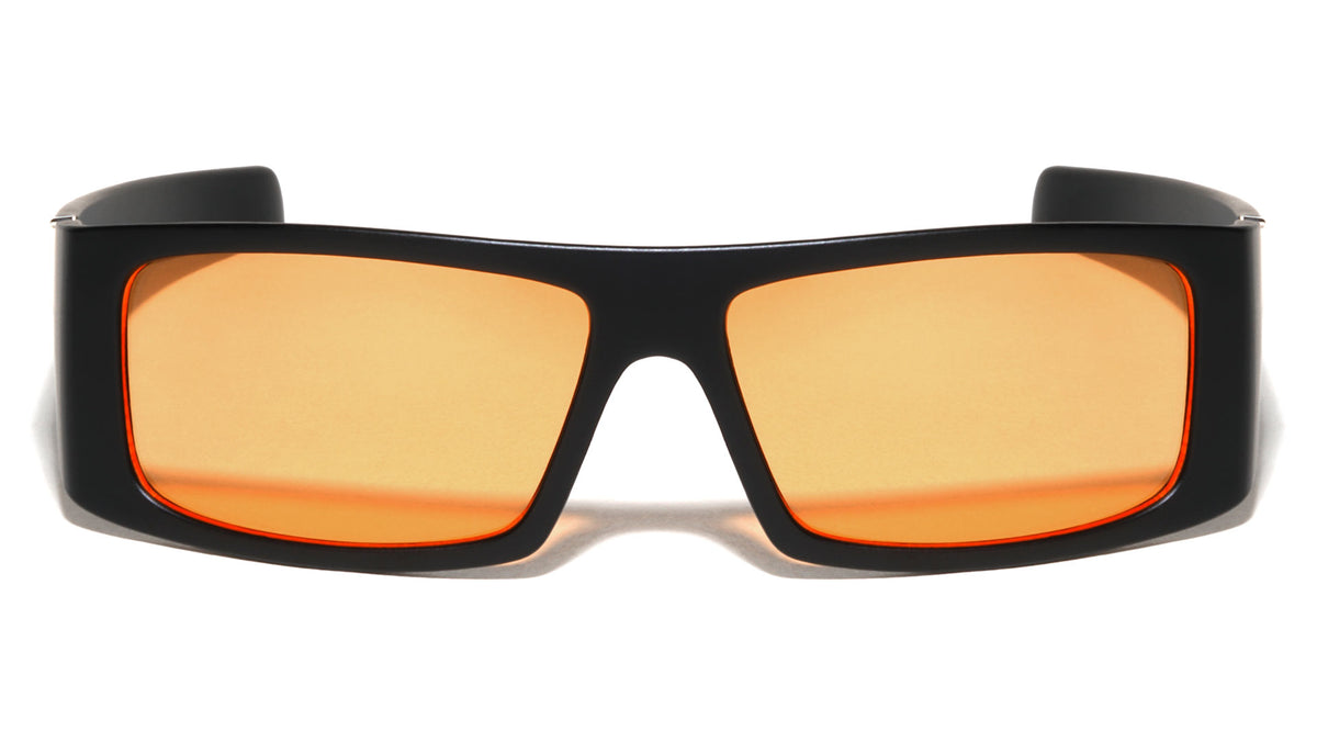 Hinge Accent Bar Rectangle Wholesale Sunglasses