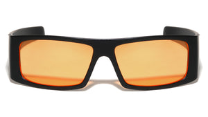 Hinge Accent Bar Rectangle Wholesale Sunglasses