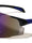 Semi Rimless Color Mirror One Piece Shield Lens Sports Wholesale Sunglasses