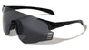Semi Rimless Color Mirror One Piece Shield Lens Sports Wholesale Sunglasses