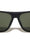 Geometric Temple Accent Bar Square Wholesale Sunglasses