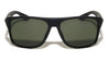 Geometric Temple Accent Bar Square Wholesale Sunglasses