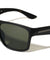Geometric Temple Accent Bar Square Wholesale Sunglasses