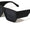 Large Temple Flat Frame Square Wholesale Sunglasses