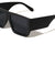 Large Temple Flat Frame Square Wholesale Sunglasses