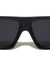 Large Temple Flat Frame Square Wholesale Sunglasses