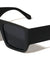Large Temple Flat Frame Square Wholesale Sunglasses