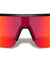 Semi Rimless Color Mirror Shield Lens Rectangle Sports Wholesale Sunglasses