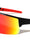 Semi Rimless Color Mirror Shield Lens Rectangle Sports Wholesale Sunglasses