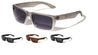 Tapered Temple Retro Wide Rectangle Wholesale Sunglasses