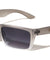 Tapered Temple Retro Wide Rectangle Wholesale Sunglasses