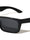 Tapered Temple Retro Wide Rectangle Wholesale Sunglasses