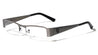 KHAN Semi-Rimless Clear Rectangle Glasses Wholesale