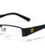 KHAN Semi-Rimless Clear Rectangle Glasses Wholesale